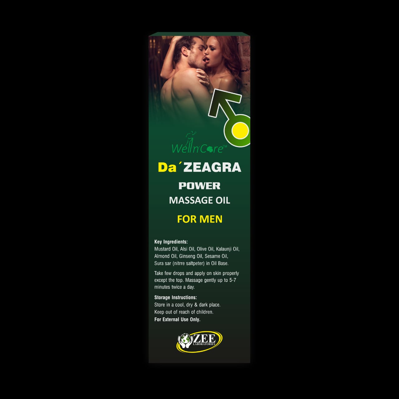 Da Zeagra Power Massage Oil