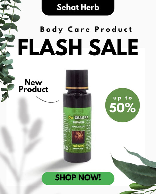 Da Zeagra Power Massage Oil